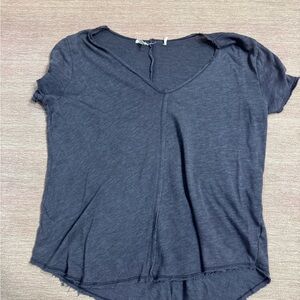 Project Social T Charcoal V-Neck Tee